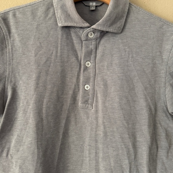 Uniqlo Men's Gray Polo Size M - Picture 3 of 5